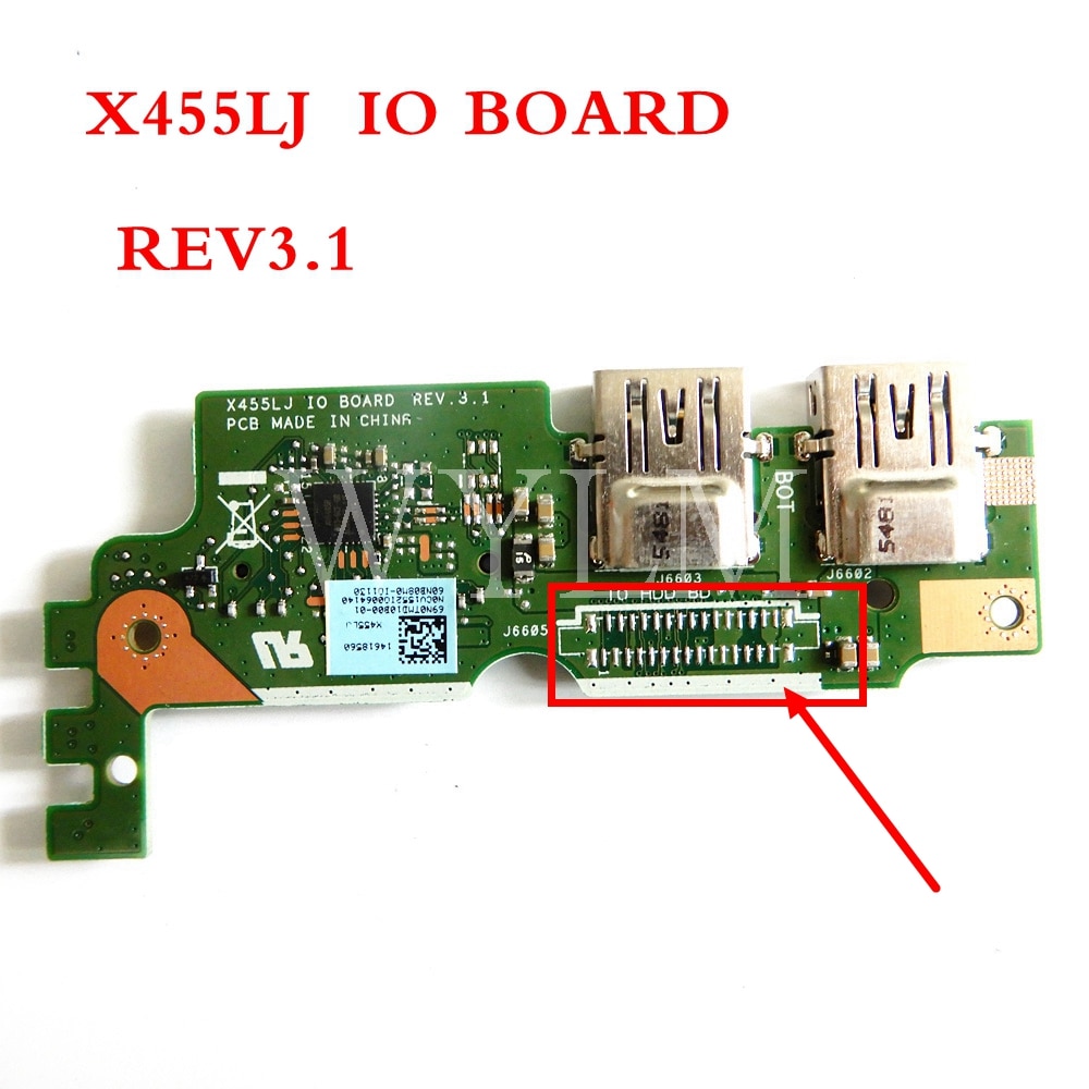 Usb sd ī , X455LJ IO  REV 3.1, Asus X455L..